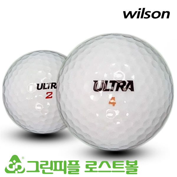 그린피플,윌슨 뉴 울트라 2피스 A급 로스트볼 16개