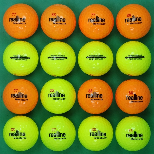 그린피플,리얼라인 몬스터IV 컬러혼합 3피스 A급 로스트볼 16개