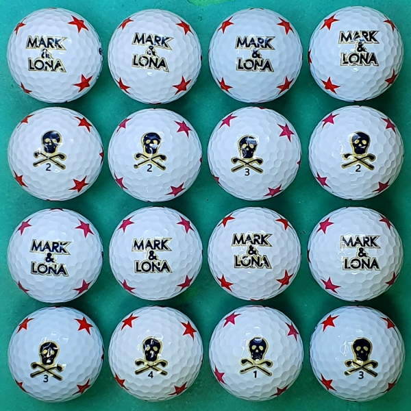 그린피플,마크앤로나 스컬스타 화이트 3피스 A+급 로스트볼 16개