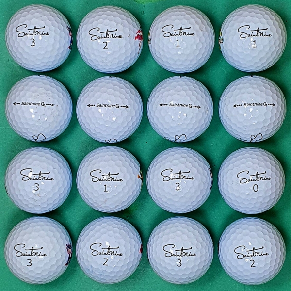 그린피플,세인트나인 G 화이트 3피스 B급 로스트볼 16개