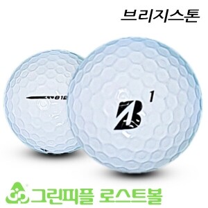브리지스톤 E12 컨택트 화이트 3피스 A급 로스트볼 16개