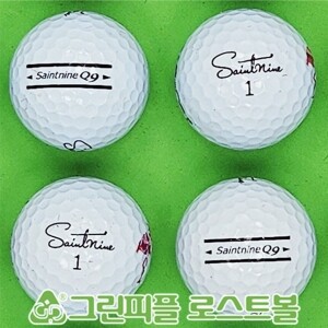빅야드 세인트나인 Q9 화이트 3피스 A-급 로스트볼 16개