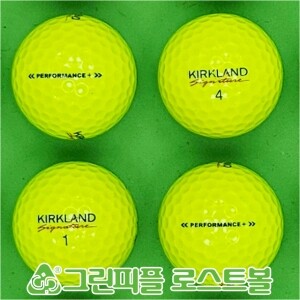 커클랜드 시그니처 퍼포먼스 옐로우 3피스 A+급 로스트볼 16개