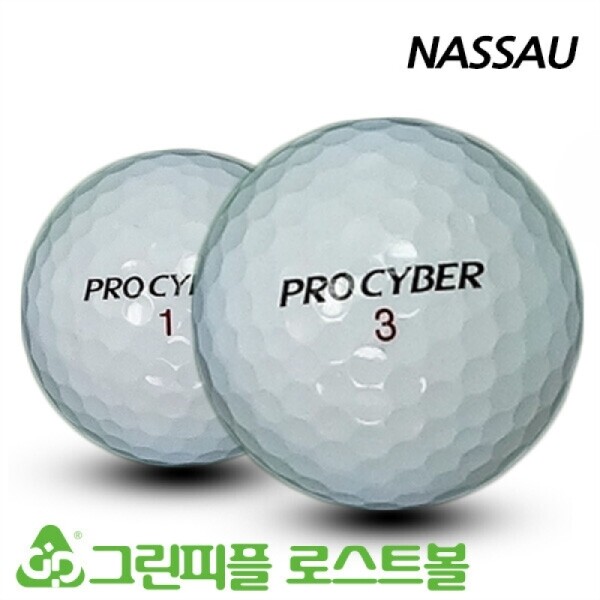 그린피플,낫소 프로사이버 3피스 B+급 로스트볼 16개