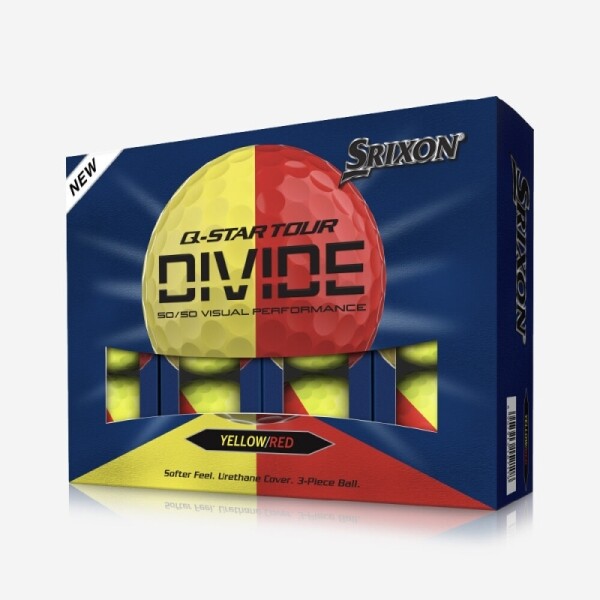 그린피플,정품볼 던롭 스릭슨 Q 스타 투어6 디바이드 1더즌(12구) 4컬러