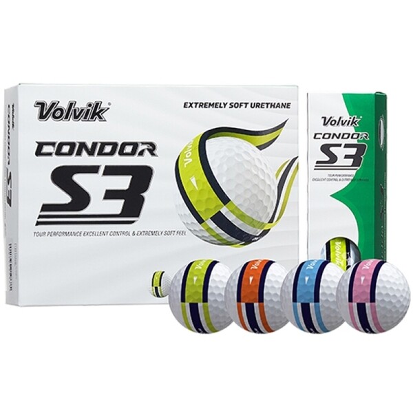그린피플,[정품볼] 볼빅 콘도르 S3 / S4 우레탄 DL360 1더즌(12구)