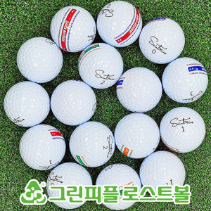 세인트나인 우라칸 스트라이프 화이트 3피스 B+급 로스트볼 16개