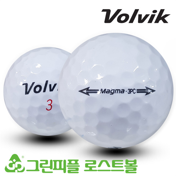 그린피플,볼빅 마그마 3피스 A급 로스트볼 16개